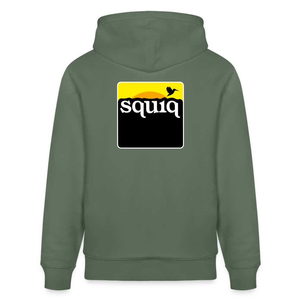 squiq - Hoodie double - Tanngrün