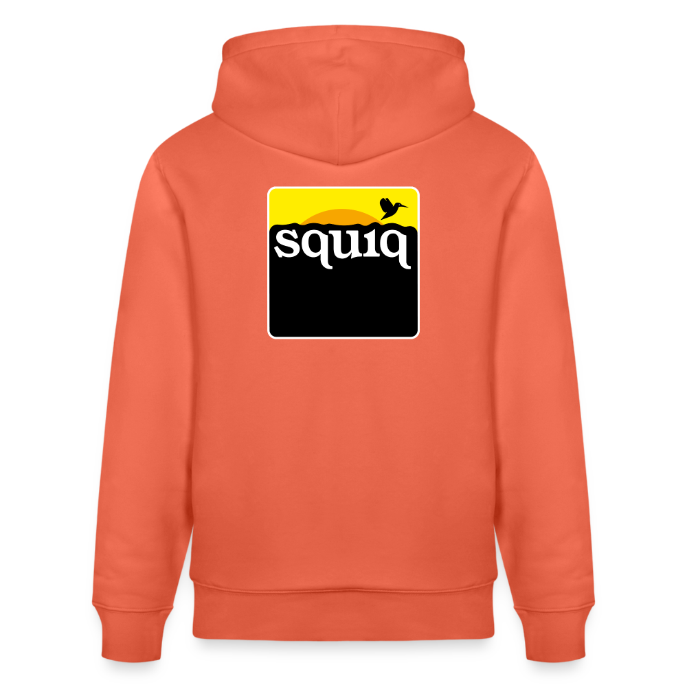 squiq - Hoodie double - Hellrot