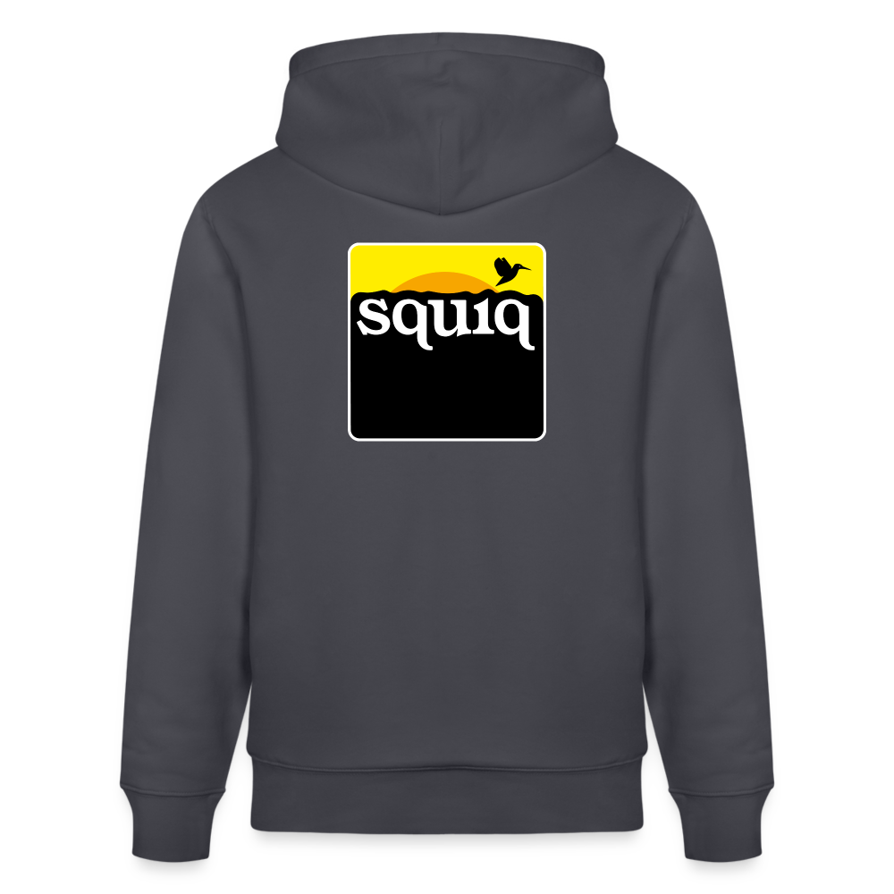 squiq - Hoodie double - Indigoblau