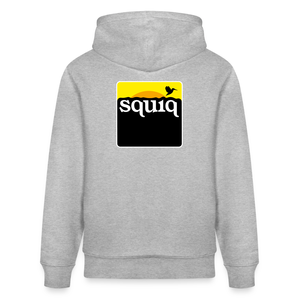 squiq - Hoodie double - Grau meliert